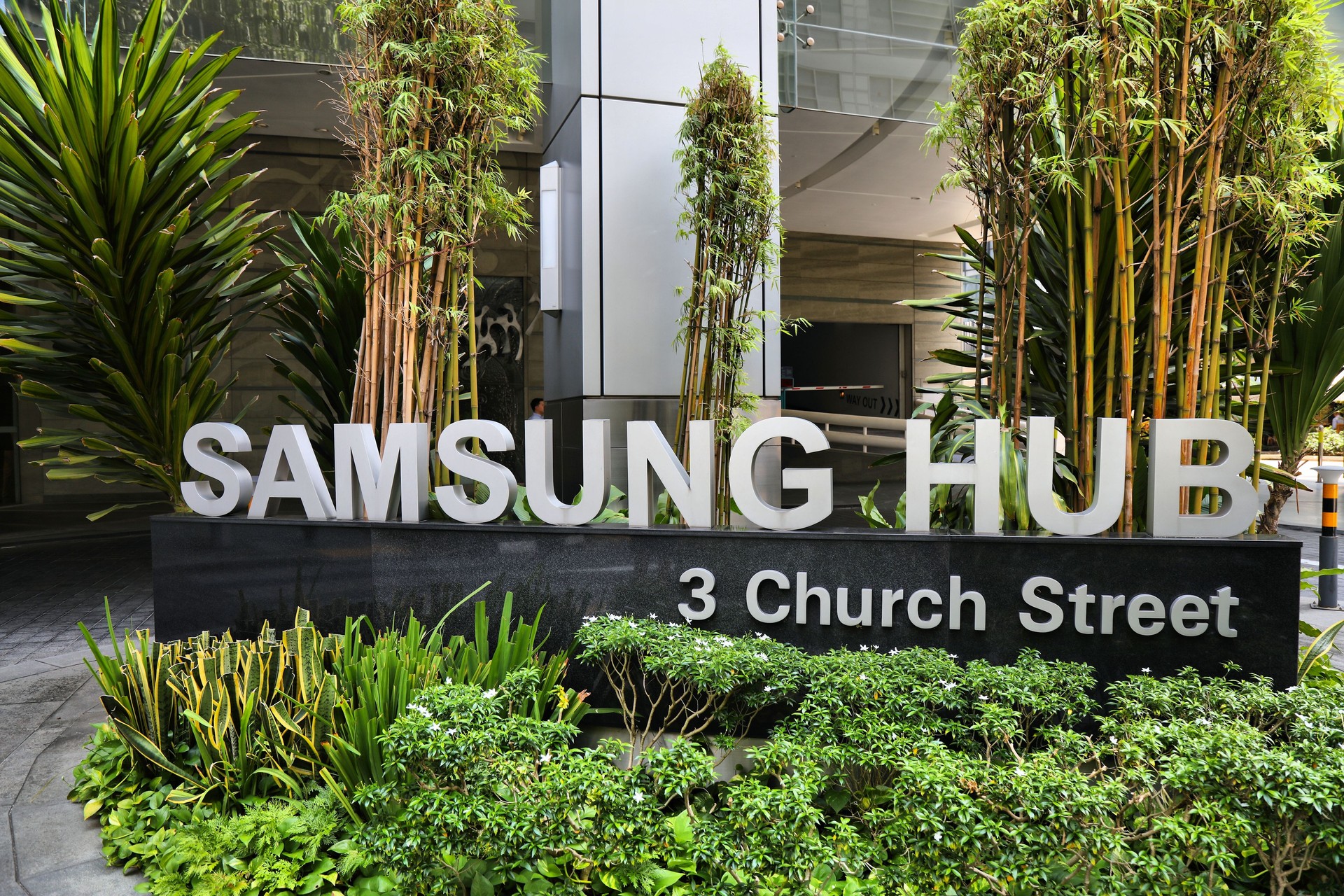 Samsung Hub building in Raffles Place, Singapore